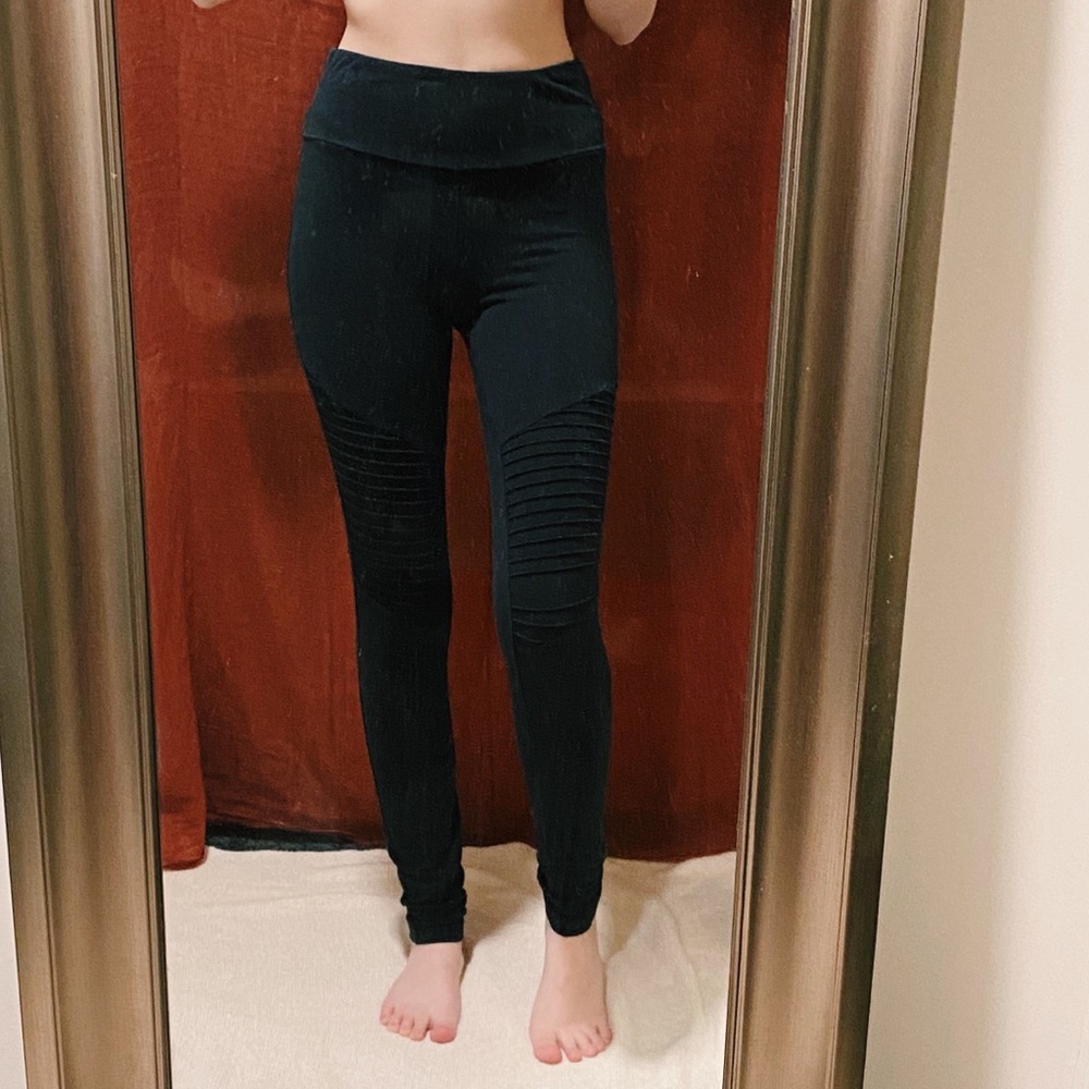 Cotton On Black Moto Leggings